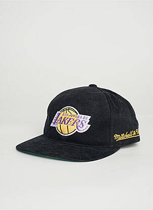 Casquette noir MITCHELL AND NESS pour homme