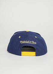 Casquette bleu MITCHELL AND NESS pour homme seconde vue