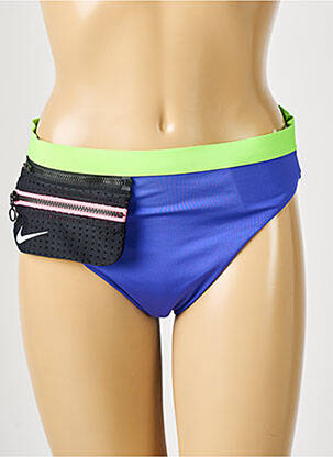 Bas de maillot de bain bleu NIKE femme