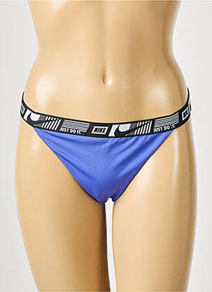 Bas de maillot de bain bleu NIKE femme