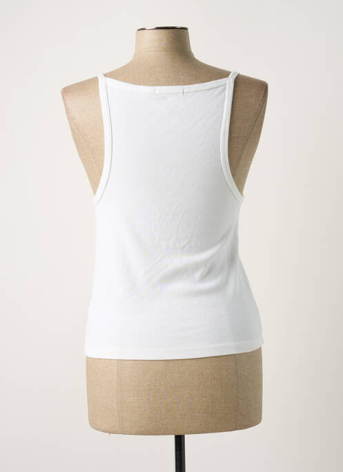 Débardeur blanc OBEY pour femme