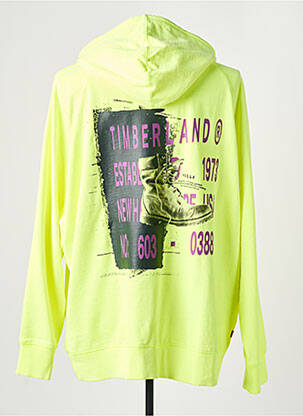 Sweat-shirt jaune TIMBERLAND homme