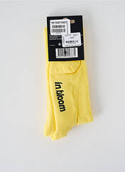 Chaussettes jaune WASTED PARIS pour homme seconde vue