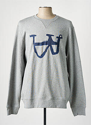 Sweat-shirt gris WOOD WOOD homme