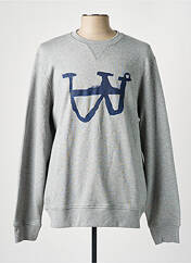 Sweat-shirt gris WOOD WOOD pour homme seconde vue