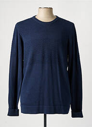 Pull bleu KNOWLEDGE COTTON APPAREL homme