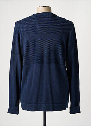 Pull bleu KNOWLEDGE COTTON APPAREL homme