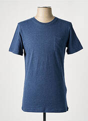 T-shirt bleu KNOWLEDGE COTTON APPAREL pour homme seconde vue