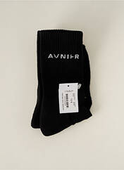 Chaussettes noir AVNIER pour homme seconde vue