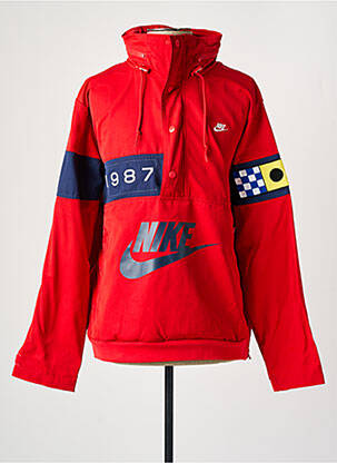 Coupe-vent rouge NIKE homme