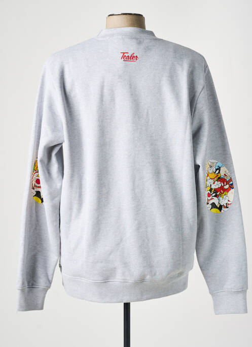 Sweat-shirt gris TEALER pour homme