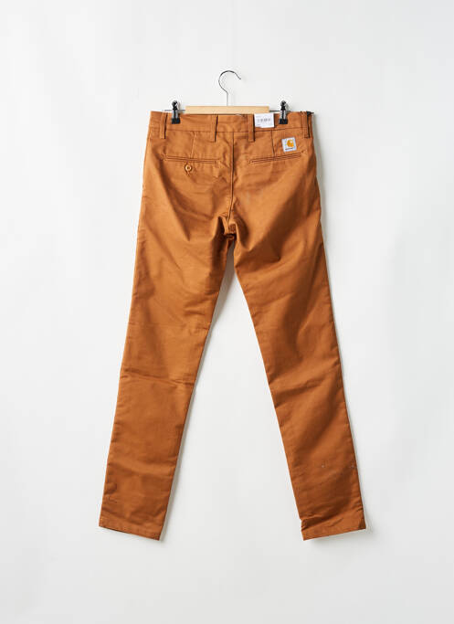 Pantalon chino marron CARHARTT homme