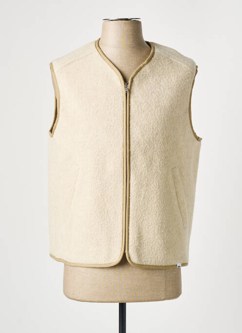 Gilet sans manche beige WOOD WOOD pour homme