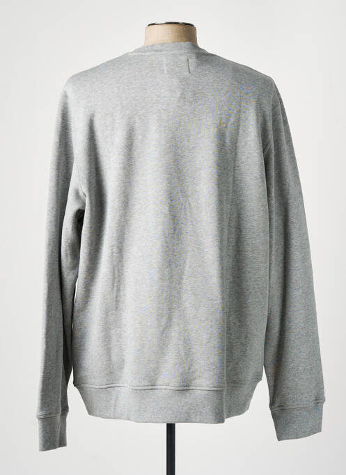 Sweat-shirt gris WOOD WOOD pour homme