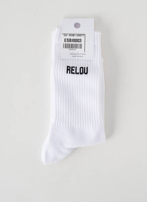 Chaussettes blanc FELICIE AUSSI pour unisexe