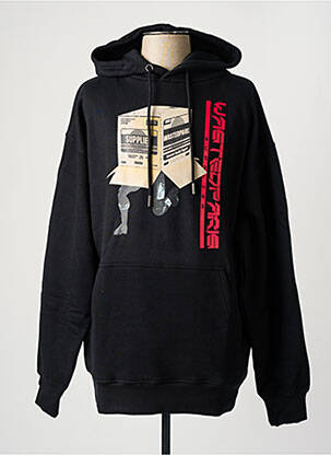 Sweat-shirt noir WASTED PARIS homme