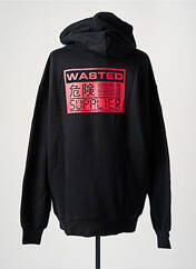 Sweat-shirt noir WASTED PARIS pour homme seconde vue