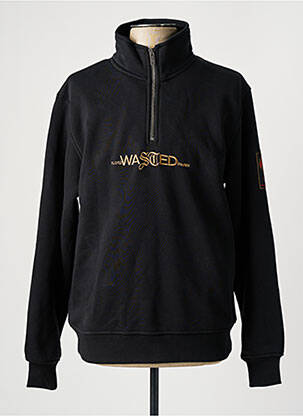 Sweat-shirt noir WASTED PARIS homme