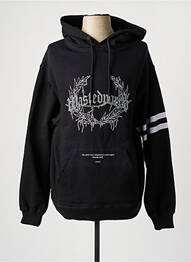 Sweat-shirt noir WASTED PARIS homme