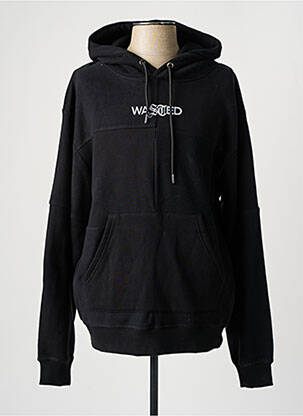 Sweat-shirt noir WASTED PARIS homme