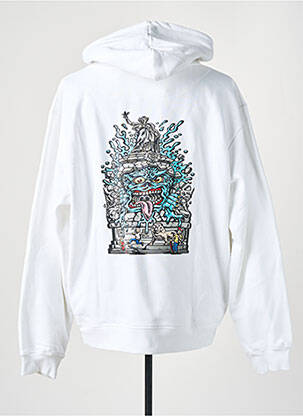 Sweat-shirt blanc WASTED PARIS homme