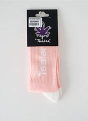 Chaussettes rose TEALER pour homme seconde vue