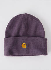 Bonnet violet CARHARTT pour homme seconde vue