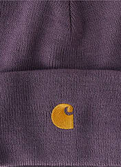 Bonnet violet CARHARTT pour homme seconde vue