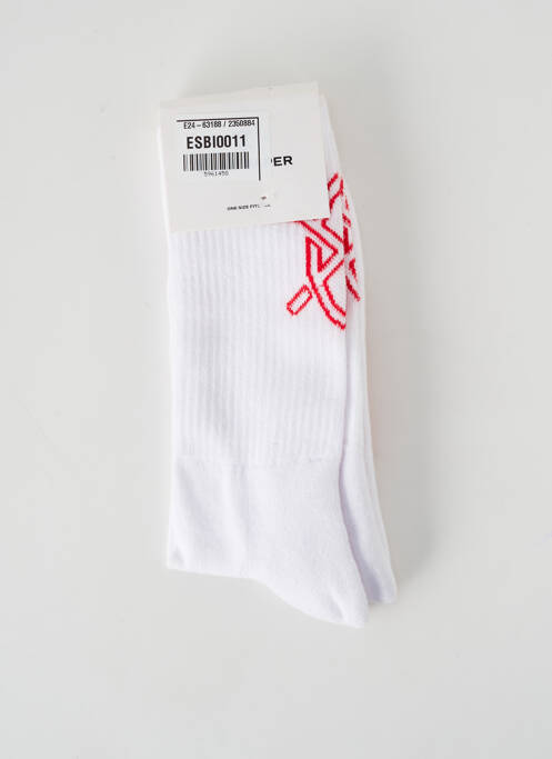 Chaussettes blanc DAILY PAPER pour homme