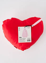 Poncho rose DOIY pour unisexe seconde vue