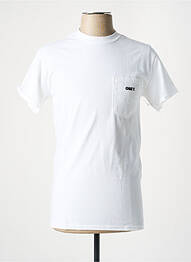 T-shirt blanc OBEY homme