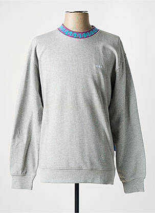Sweat-shirt gris OBEY homme