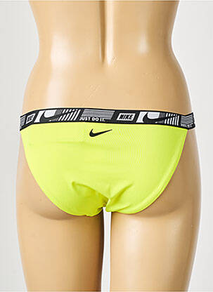 Bas de maillot de bain jaune NIKE femme