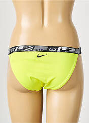 Bas de maillot de bain jaune NIKE pour femme seconde vue