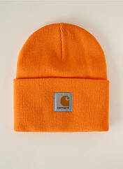 Bonnet orange CARHARTT pour homme seconde vue