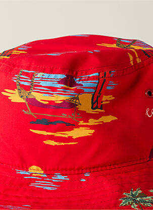 Chapeau rouge CARHARTT homme