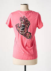 T-shirt rose SANTA CRUZ pour femme seconde vue