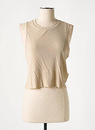 Débardeur beige ECOALF femme