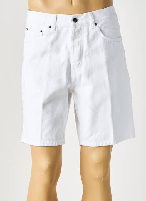 Short blanc CARHARTT pour homme