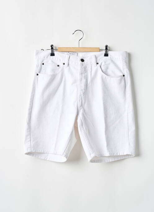 Short blanc CARHARTT pour homme