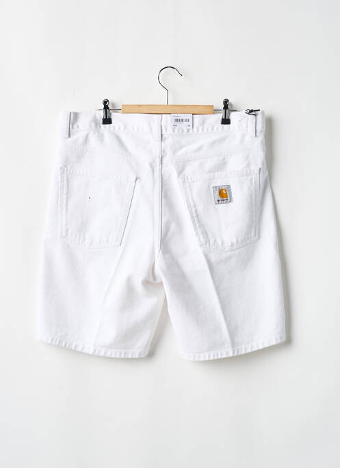 Short blanc CARHARTT pour homme