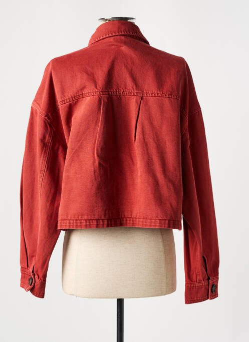 Veste casual rouge NAGEV pour femme