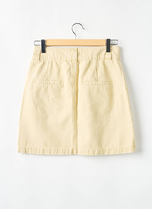 Jupe courte beige NAGEV pour femme