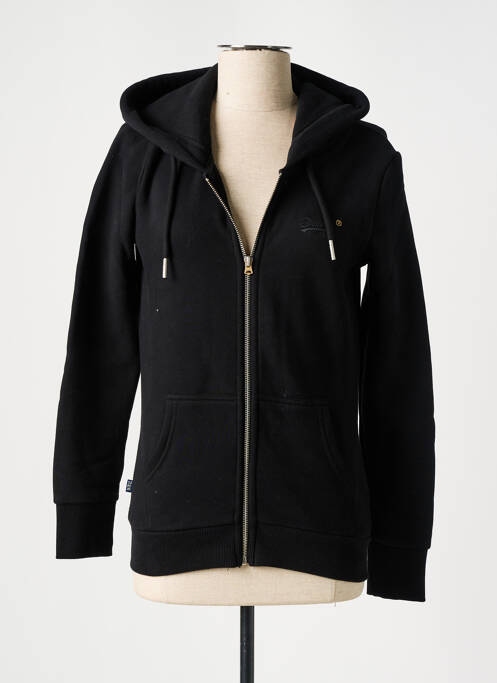 Veste casual noir SUPERDRY pour femme