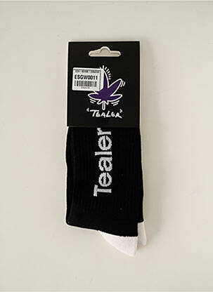 Chaussettes noir TEALER pour homme