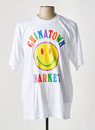 T-shirt blanc CHINATOWN MARKET homme