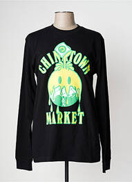 Sweat-shirt noir CHINATOWN MARKET homme