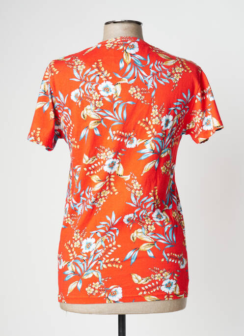 T-shirt rouge SUPERDRY pour homme