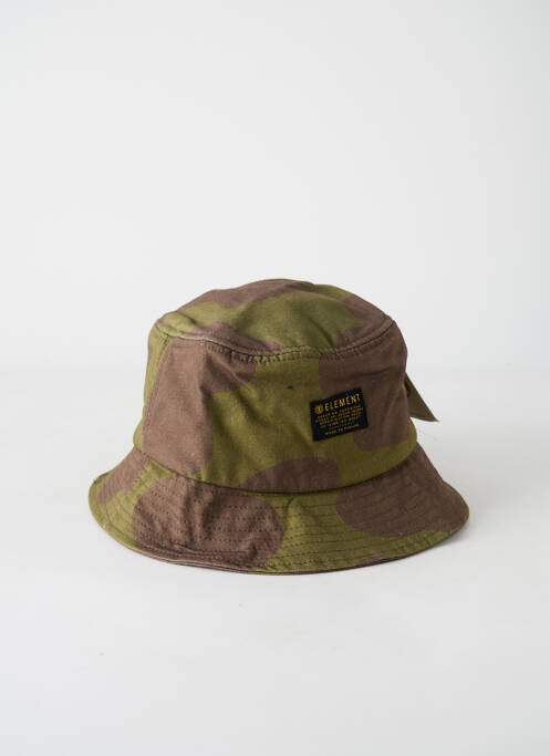 Chapeau vert ELEMENT pour homme