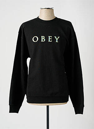 Sweat-shirt noir OBEY homme